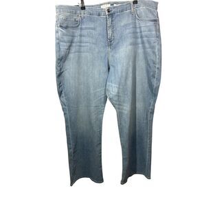 JEN 7/7FAM Women's Slim Bootcut High Waist Sculpting Denim Jeans Blue Size 24